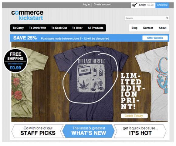 Drupal Commerce screenshot